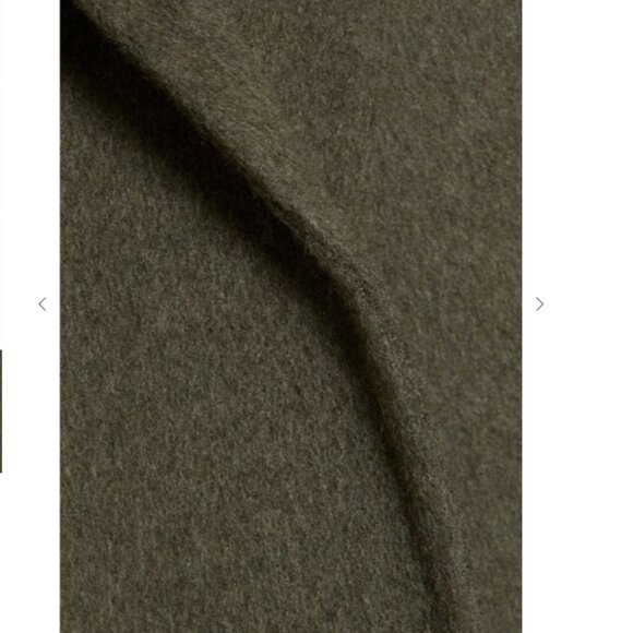 NWT Theory Open Front Wool Cashmere Blazer Jacket Coat in Hunter Green - Picture 4 of 8